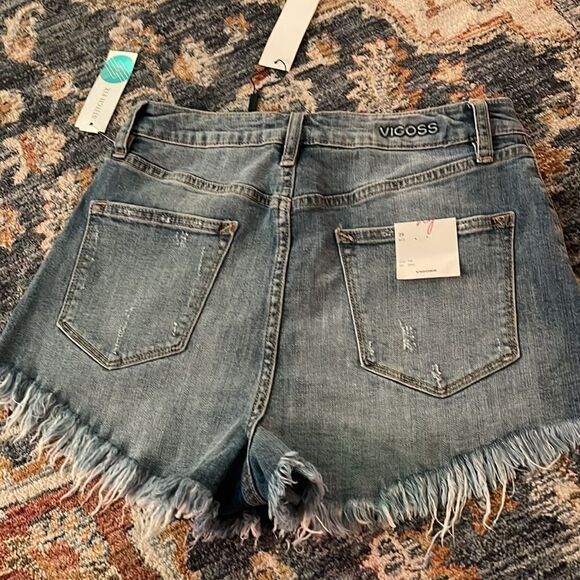 High waisted jean shirts NWT - Picture 2 of 3